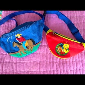 SesameSt/Western Kid’s Fanny Packs